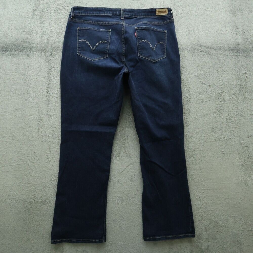 Levi's 512 Jeans Women's Size 22M High-Rise Shaping Bootcut Denim 32" Inseam